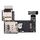 Presa per scheda SIM + Presa per scheda SD per Motorola Moto G (2a generazione) (versione SIM singola) Presa per scheda SIM + Presa per scheda SD per Motorola Moto G (2a generazione) (versione SIM singola)