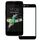 Lente in vetro esterno per schermo anteriore per LG K4 2017 / M160 (nero)