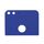 Cover posteriore in vetro per Google Pixel / Nexus S1 (parte superiore) (blu)