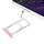 Per Meizu Meilan Metallo SIM + SIM/Vassoio per Schede Micro SD (Rosa)