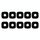 Per Galaxy C9 Pro / C9000 Obiettivo fotocamera posteriore da 10 pezzi (nero) Per Galaxy C9 Pro / C9000 Obiettivo fotocamera posteriore da 10 pezzi (nero)