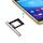 Vassoio scheda micro SD / SIM + porta slot per scheda Tappo antipolvere per Sony Xperia XZ Premium (versione doppia SIM) (argento) Vassoio scheda micro SD / SIM + porta slot per scheda Tappo antipolvere per Sony Xperia XZ Premium (versione doppia SIM) (argento)
