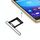 Vassoio per scheda micro SD + presa antipolvere per porta scheda per Sony Xperia XZ Premium (versione SIM singola) (argento) Vassoio per scheda micro SD + presa antipolvere per porta scheda per Sony Xperia XZ Premium (versione SIM singola) (argento)