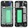 Per Galaxy C8 Alloggiamento frontale Cornice per cornice LCD (Nero)