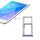 Vassoio per scheda SIM per Meizu M6 Note (blu)