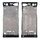per Sony Xperia XA1 Frontalino LCD Cornice Cornice Cornice (Oro Rosa)