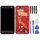 Schermo LCD originale per HTC U11 Digitizer Assemblaggio completo con cornice (rosso) Schermo LCD originale per HTC U11 Digitizer Assemblaggio completo con cornice (rosso)