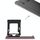 per Sony Xperia XZ1 Vassoio per scheda SIM / Micro SD, vassoio doppio (rosa) per Sony Xperia XZ1 Vassoio per scheda SIM / Micro SD, vassoio doppio (rosa)