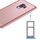 Per Galaxy Note 8 Vassoio scheda SIM / Micro SD (blu)