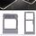 Per Galaxy A520 / A720 2 vassoio per scheda SIM + vassoio per scheda micro SD (blu) Per Galaxy A520 / A720 2 vassoio per scheda SIM + vassoio per scheda micro SD (blu)