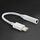 Convertitore adattatore da 12,5 cm USB-C / tipo C maschio a 3,5 mm audio femmina (bianco) Convertitore adattatore da 12,5 cm USB-C / tipo C maschio a 3,5 mm audio femmina (bianco)