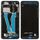 Piastra per cornice centrale con tasti laterali per Xiaomi Note 3 (nero)
