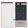 Piastra retroilluminata LCD da 10 PC per Xiaomi Redmi Note 5