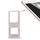 Per Vivo X6S Plus 2 x vassoio per schede SIM (oro)