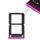 Per OPPO R17 2 x vassoio per schede SIM (viola)