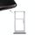 Vassoio scheda SIM + Vassoio scheda SIM / Vassoio scheda micro SD per Xiaomi Redmi Note 6 Pro (nero) Vassoio scheda SIM + Vassoio scheda SIM / Vassoio scheda micro SD per Xiaomi Redmi Note 6 Pro (nero)