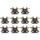 Connettore per porta di ricarica da 10 PC per HTC One X / Desire 700