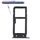 Vassoio scheda SIM + vassoio scheda micro SD per HTC U Play (nero)
