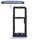 Vassoio scheda SIM + vassoio scheda micro SD per HTC U11 (blu)
