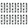 10 adesivi per alloggiamento anteriore per Galaxy Note FE, N935, N935F/DS, N935S, N935K, N935L 10 adesivi per alloggiamento anteriore per Galaxy Note FE, N935, N935F/DS, N935S, N935K, N935L