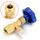 Apribottiglie con valvola in metallo blu 1/4 SAE Connettore per erogazione valvola del refrigerante Apribottiglie per R22 R134a R410A Apribottiglie con valvola in metallo blu 1/4 SAE Connettore per erogazione valvola del refrigerante Apribottiglie per R22 R134a R410A