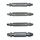 Estrattore per viti 4 in 1 Strumento per rimozione bulloni rotti (1 #, 2 #, 3 #, 4 #), con custodia in plastica Estrattore per viti 4 in 1 Strumento per rimozione bulloni rotti (1 #, 2 #, 3 #, 4 #), con custodia in plastica