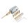 WLXY WL-DIY001 Mini mandrini per trapano elettrico in ottone fai-da-te Set di punte per trapano motore DC-12V WLXY WL-DIY001 Mini mandrini per trapano elettrico in ottone fai-da-te Set di punte per trapano motore DC-12V