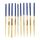 JF-170407 Set di strumenti di gruppo di lime per placcatura in oro 10 in 1 3x140mm (oro) JF-170407 Set di strumenti di gruppo di lime per placcatura in oro 10 in 1 3x140mm (oro)