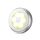 6 LED Home Wardrobe Smart Human Body Sensor Sensor Light, colore chiaro: luce calda (argento)