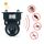 NY-2002 Solare Ultrasonic Mouse Repeller Animal Repeller Outdoor Impermeabile Uccellino (verde)