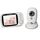 VB603 Monitor per bambini con telecamera di sorveglianza wireless LCD da 3,2 pollici a 2,4 GHz, supporto per la conversazione bidirezionale, visione notturna (bianco) VB603 Monitor per bambini con telecamera di sorveglianza wireless LCD da 3,2 pollici a 2,4 GHz, supporto per la conversazione bidirezionale, visione notturna (bianco)
