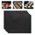 5 tappetini antiaderenti per barbecue con tappetino per barbecue, spessore 0,2 mm, dimensioni: 40 * 33 cm (nero) 5 tappetini antiaderenti per barbecue con tappetino per barbecue, spessore 0,2 mm, dimensioni: 40 * 33 cm (nero)
