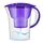 Bottiglia per acqua fredda con filtro a carbone attivo da cucina portatile da 1,3 litri (viola)