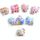 10 confezioni Adesivo decorativo in PVC impermeabile creativo Album fai da te Diario Adesivo decorativo ad acquerello, consegna casuale