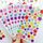 10 confezioni di adesivi decorativi ad acquerello con motivo a stella, album creativi per bambini fai da te