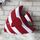 Cuscino a forma di pesce Supporto per schienale letto Cuscino da tiro con inserto per cuscino, dimensioni: 48 x 45 cm (rosso)