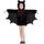 Costume di Halloween Bambini e donne Bat Vampire Abbigliamento Performance sul palco Abbigliamento Cosplay, Taglia: M, Busto: 90 cm, Vestiti lunghi: 70 cm, Altezza consigliata: 135-150 cm