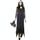 Costume di Halloween Donna Pizzo Chiffon Abito nero Abiti da sposa fantasma Uniformi da gioco Cosplay, Taglia: M, Busto: 76 cm, Giro vita: 70 cm, Vestiti lunghi: 141 cm