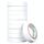 Nastro elettrico per elettricisti tara isolante in PVC impermeabile da 10 pezzi da 16 mm (bianco) Nastro elettrico per elettricisti tara isolante in PVC impermeabile da 10 pezzi da 16 mm (bianco)