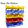 4 pezzi scatola di plastica obliqua addensata scatola di parti combinate scatola materiale, consegna a colori casuali, dimensioni: 18 cm x 12 cm x 8 cm 4 pezzi scatola di plastica obliqua addensata scatola di parti combinate scatola materiale, consegna a colori casuali, dimensioni: 18 cm x 12 cm x 8 cm