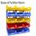 Scatola di plastica obliqua addensata Scatola di materiali combinati per scatola, consegna a colori casuali, dimensioni: 47 cm x 30 cm x 18 cm Scatola di plastica obliqua addensata Scatola di materiali combinati per scatola, consegna a colori casuali, dimensioni: 47 cm x 30 cm x 18 cm
