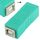 Adattatore da USB 2.0 BF a BF (verde)