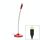 Microfono audio cablato USB regolabile a collo di cigno BK, scheda audio incorporata, Compatibile con PC / Mac per trasmissione in diretta, spettacolo, KTV, ecc. (Rosso) Microfono audio cablato USB regolabile a collo di cigno BK, scheda audio incorporata, Compatibile con PC / Mac per trasmissione in diretta, spettacolo, KTV, ecc. (Rosso)