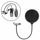 Microfono di registrazione a doppio strato Schermo antivento da studio Filtro anti-pop per maschera con braccio stabilizzatore a clip, Per registrazione in studio, trasmissione dal vivo, spettacolo dal vivo, KTV, ecc. (Nero) Microfono di registrazione a doppio strato Schermo antivento da studio Filtro anti-pop per maschera con braccio stabilizzatore a clip, Per registrazione in studio, trasmissione dal vivo, spettacolo dal vivo, KTV, ecc. (Nero)
