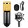 Microfono audio a condensatore cablato per registrazione da studio da 3,5 mm BM-800 con supporto antiurto, Compatibile con PC / Mac per Live Broadcast Show, KTV, ecc. (Nero) Microfono audio a condensatore cablato per registrazione da studio da 3,5 mm BM-800 con supporto antiurto, Compatibile con PC / Mac per Live Broadcast Show, KTV, ecc. (Nero)