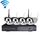 4CH HD 720P 1.0 Mega Pixel 2.4GHz WiFi IP Bullet Camera + Kit NVR
