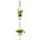Vasi da fiori appesi a due piani tipo O Macrame Decorazione per interni Supporto per piante da fioriera da appendere con corda intrecciata per esterni Vasi da fiori appesi a due piani tipo O Macrame Decorazione per interni Supporto per piante da fioriera da appendere con corda intrecciata per esterni