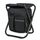 Sedia da campeggio pieghevole da esterno portatile Sedia da spiaggia leggera da pesca Sedia pieghevole in tubo di acciaio inossidabile con borsa per il ghiaccio (nera) Sedia da campeggio pieghevole da esterno portatile Sedia da spiaggia leggera da pesca Sedia pieghevole in tubo di acciaio inossidabile con borsa per il ghiaccio (nera)