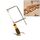 Seghetto a forma di U con lame per metallo / legno / tubo di plastica / filo Utensile manuale fai-da-te Sega portatile per la lavorazione del legno, larghezza: 105 mm Seghetto a forma di U con lame per metallo / legno / tubo di plastica / filo Utensile manuale fai-da-te Sega portatile per la lavorazione del legno, larghezza: 105 mm