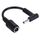 Cavo adattatore per interfacce da 4,5 x 3,0 mm maschio piegato a 7,4 x 5,0 mm femmina per notebook, lunghezza: 10 cm